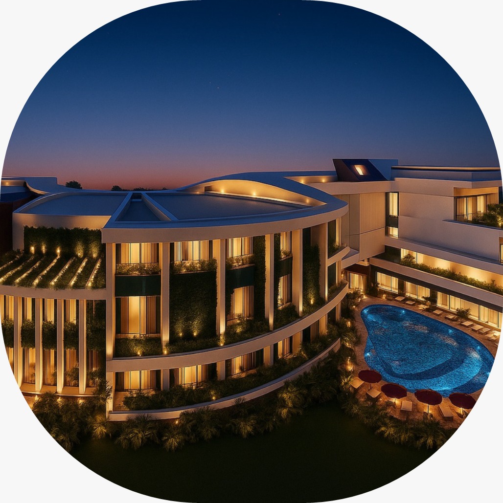 The Aviyaan luxury resort in Lucknow